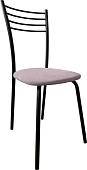 Стул Лидмаш SO-02 (черный/розовый)