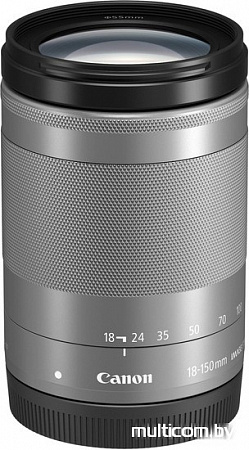 Объектив Canon EF-M 18-150mm f/3.5-6.3 IS STM (серебристый)
