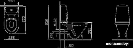 Унитаз Vitra Grand-2 (9763B003-1206)
