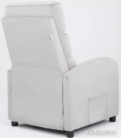 Реклайнер Calviano 2164 (велюр серый)