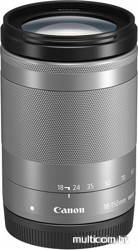 Объектив Canon EF-M 18-150mm f/3.5-6.3 IS STM (серебристый)