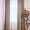 Комплект штор Decoretto Нубук НСС-K17 3.25x2.5 м (светло-серый, 2 шт)