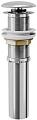 Донный клапан D&K 1/4&quot; Клик-клак DC9001 (хромированная крышка)