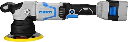 Полировальная машина Deko KDCP20DA PRO 081-1029 (с 1-им АКБ)