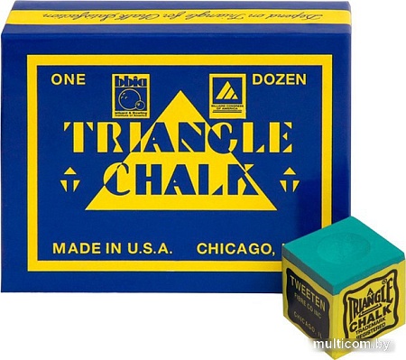 Мел Tweeten Triangle 200 (12 шт, зеленый)