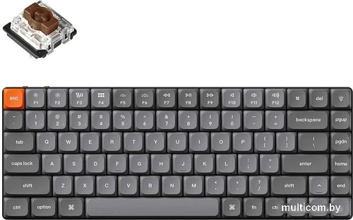 Keychron K3 Max RGB K3M-B3-RU (Gateron Low Profile Brown)