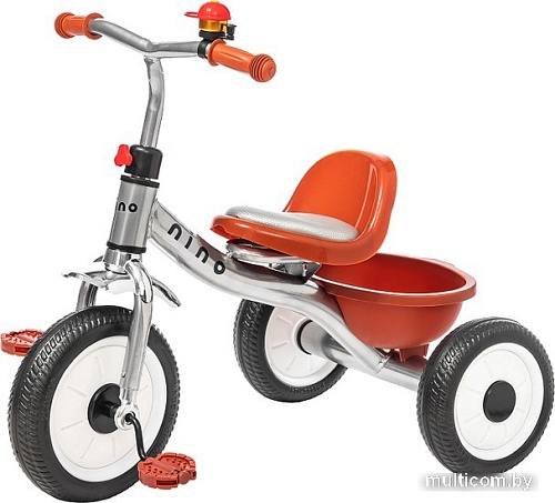 Детский велосипед Nino Funny (серебристый)