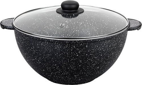 Казан Elan Gallery Гармония вкуса 120224 (черный мрамор)