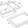 Кухонная мойка Paulmark Verlass PM317850-BL