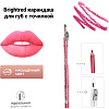 Карандаш для губ Farres с точилкой W207-006 (brightred)