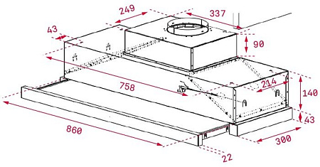 Кухонная вытяжка TEKA CNL 9610 [40436850]
