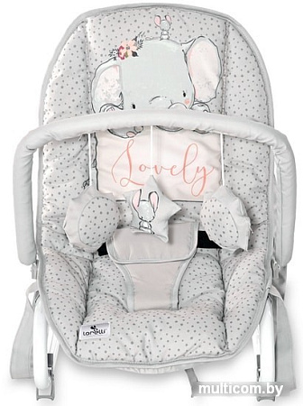 Шезлонг Lorelli Rock Star 2021 (grey elephant)