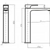 Смеситель Villeroy &amp; Boch Architectura Square TVW125002000