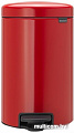 Brabantia Pedal Bin NewIcon 12 л (пламенно-красный)