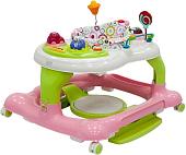 Ходунки Nuovita Saltare (розовый/салатовый)