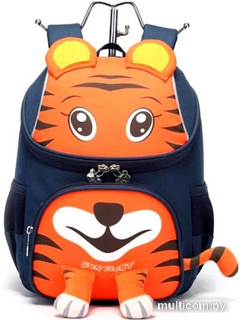 Детский рюкзак Sun Eight SE-90045 (темно-синий/оранжевый)