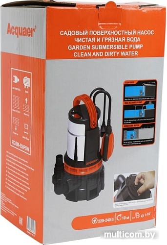 Дренажный насос Acquaer RGSM-550PSW