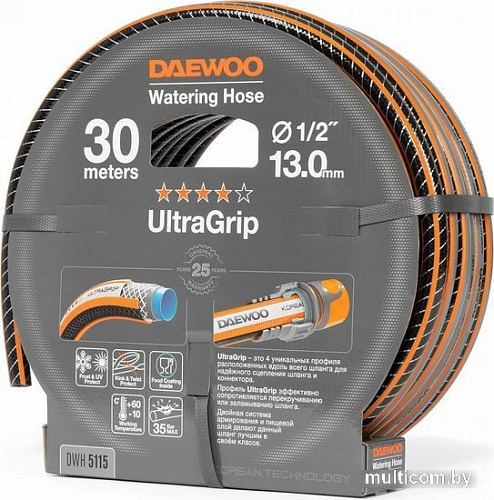 Шланг Daewoo Power UltraGrip DWH 5115 (1/2'', 30 м)