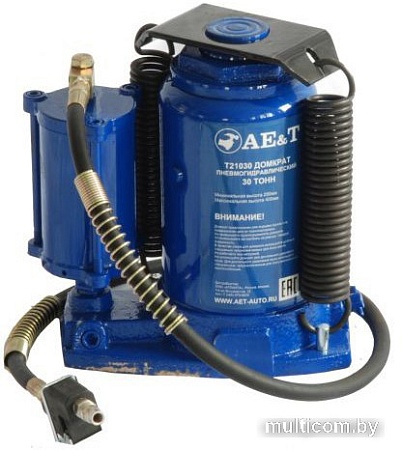 Бутылочный домкрат AE&T T21030 30т