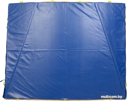 Cпортивный мат Ранний Старт Люкс (желтый/синий)