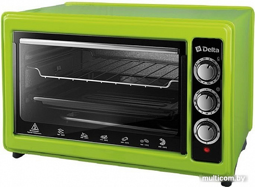 Мини-печь Delta D-0123 (зеленый)