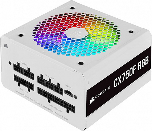 Блок питания Corsair CX750F RGB White CP-9020227-EU