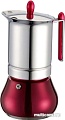 Гейзерная кофеварка G.A.T. Annetta 251004 (красный)