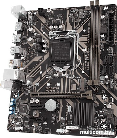 Материнская плата Gigabyte H310M A (rev. 1.0)