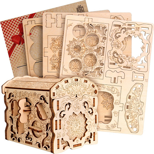Шкатулка для украшений Славянская столица Конструктор Secret Treasure Box