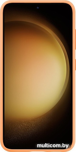 Чехол для телефона Samsung Silicone Case S23 (оранжевый)