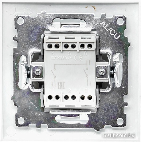 Выключатель EKF PROxima Валенсия EWV10-023-10 (белый)