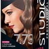 Крем-краска для волос Studio Professional ULTRA 7.73 Янтарно-русый
