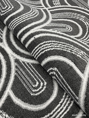 Ковер для жилой комнаты Safyun Bravo SN550-GREY-CREAM-OVAL (1x2)