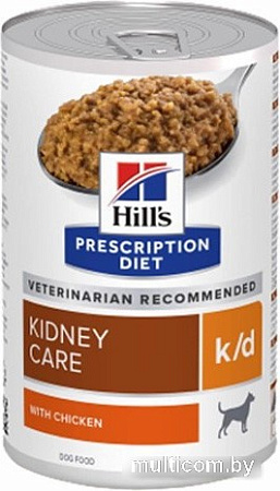 Консервированный корм для собак Hill's Prescription Diet Kidney Care k/d 370 г