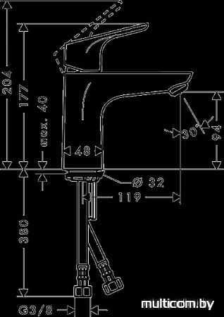 Смеситель Hansgrohe Focus 31517000