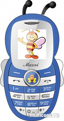 Мобильный телефон Maxvi J8 Blue