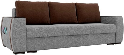 Диван Лига диванов Брион 101775 (серый/коричневый)