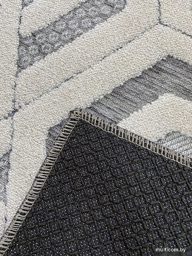 Ковер для жилой комнаты Linea Hali Banco P1341-GREY (0.75x1.5)