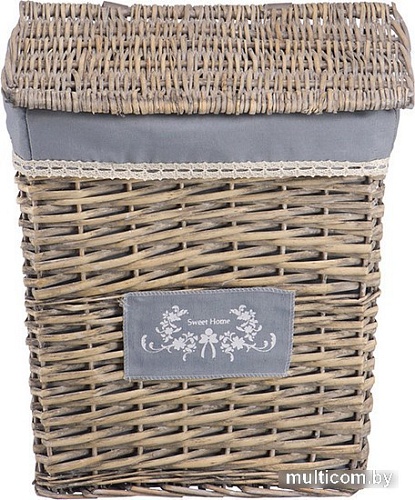 Корзина Natural House Лен EW-19L (серый)