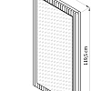 Зеркало Диприз Piaforte Д.68026.2 (сосна/белый)