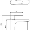 Смеситель Esko Colombo COL26M