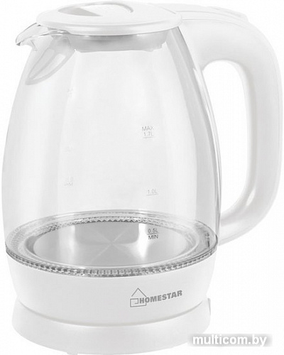 Чайник HomeStar HS-1012 (белый)