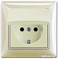 Розетка ABB Basic 55 2018-0-1503 (шале-белый)