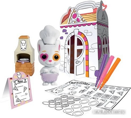 Кукольный домик Фуззики Улица Фуззи. Пиццерия Фуззики FF203