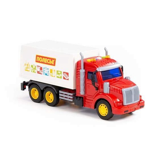 Фургон Полесье Профи 93455 (красный/белый)