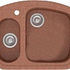 Кухонная мойка Polygran F-14 (терракот)