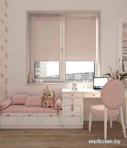 Рулонные шторы Legrand Гелакси 38x175 (пудра)