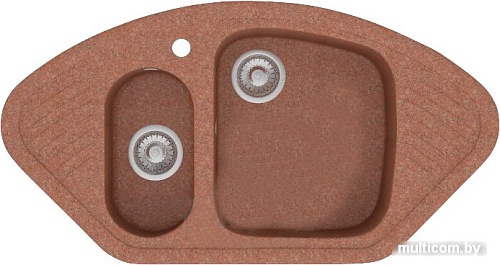 Кухонная мойка Polygran F-14 (терракот)