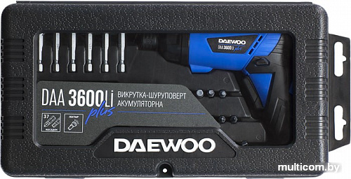 Электроотвертка Daewoo Power DAA 3600Li Plus (с АКБ)