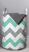 Корзина JoyArty Бледные зигзаги gaba_11612
